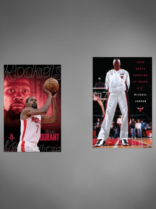 Allposters Other - Michael Jordan, Kevin Durant Posters Allposters NBA